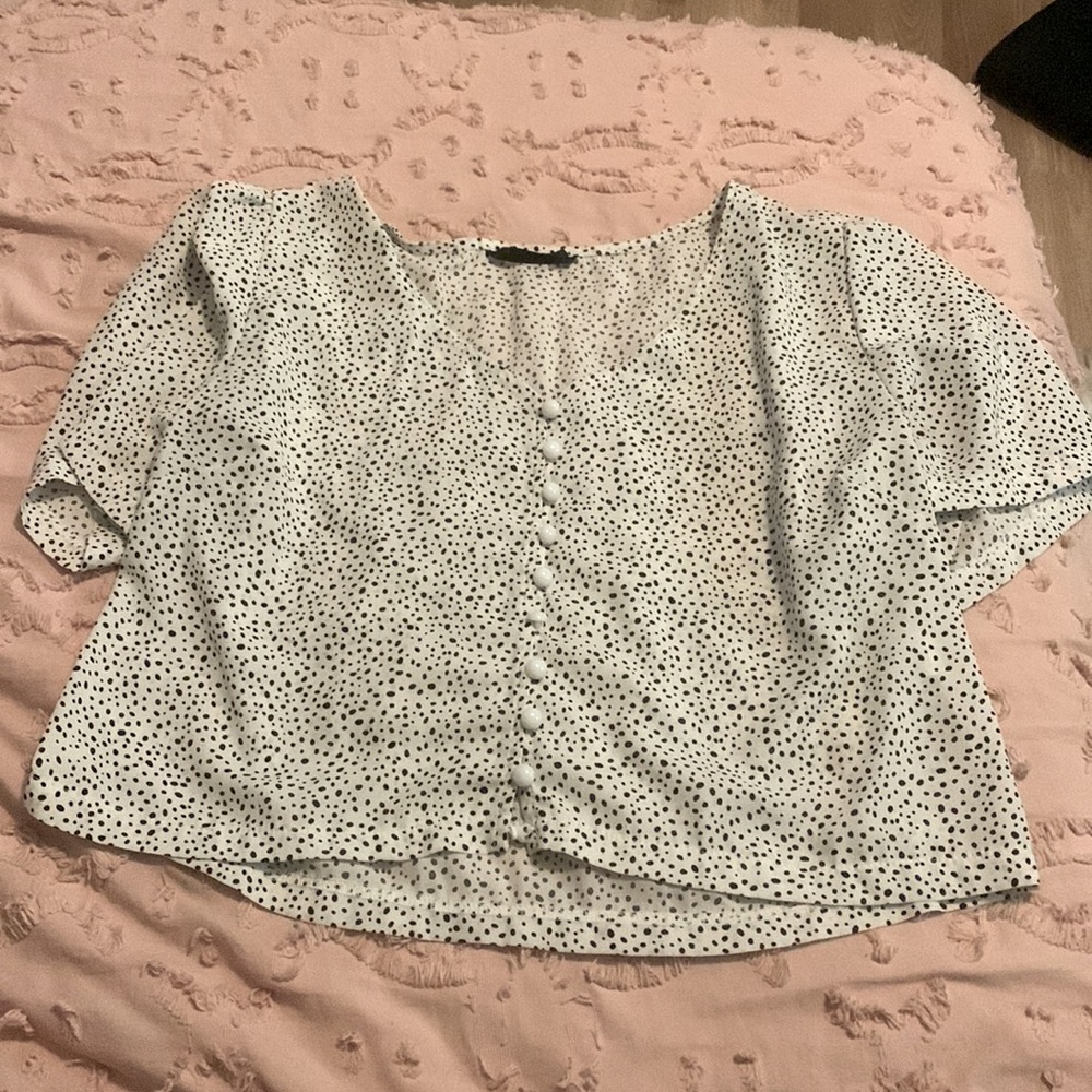 leopard crop top